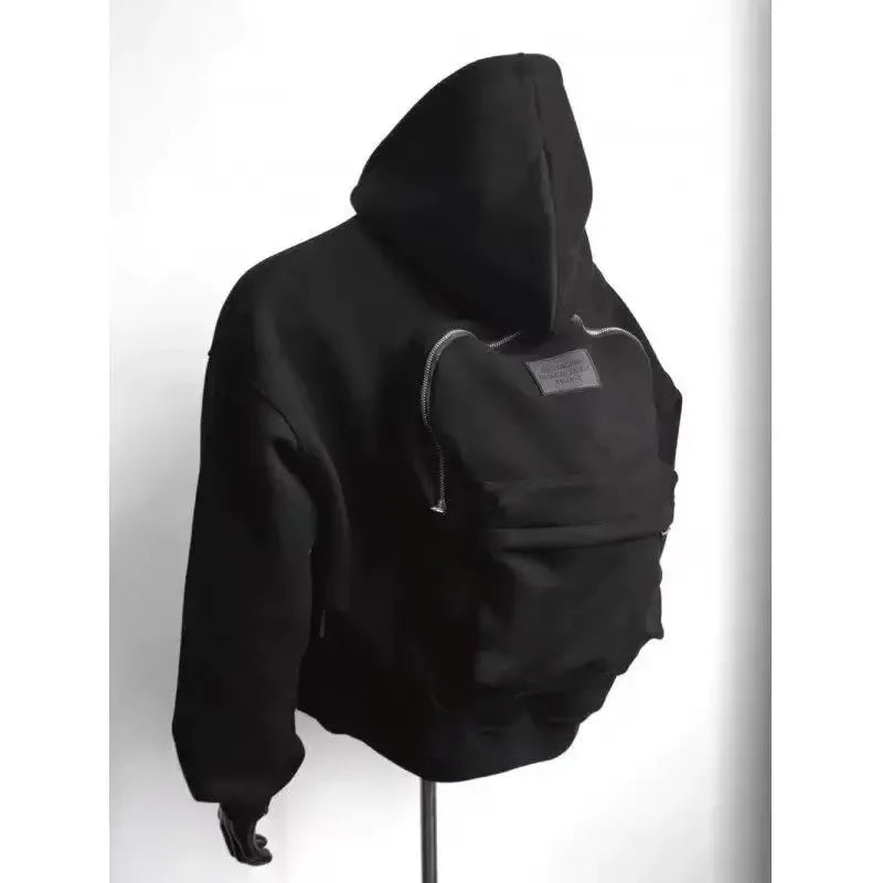 PackWear – Hoodie with Built-In Backpack - Prim Boutique