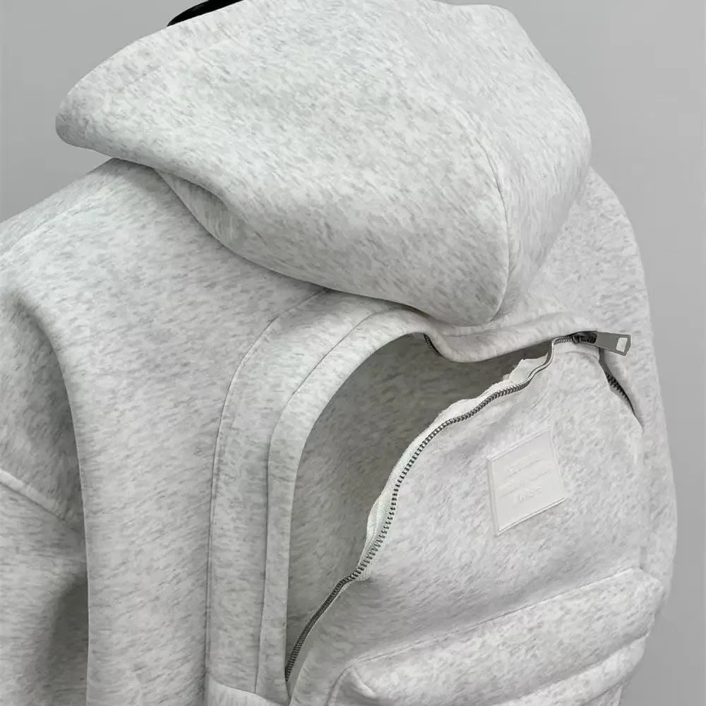 PackWear – Hoodie with Built-In Backpack - Prim Boutique