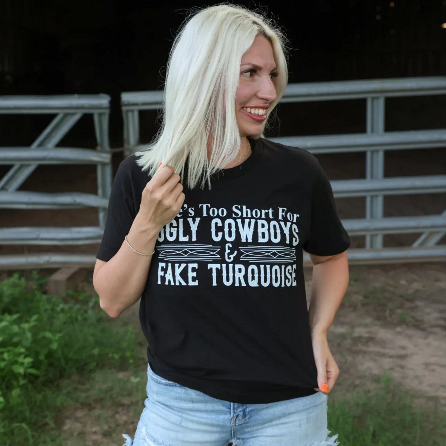 Ugly Cowboys Graphic Tee - Prim Boutique
