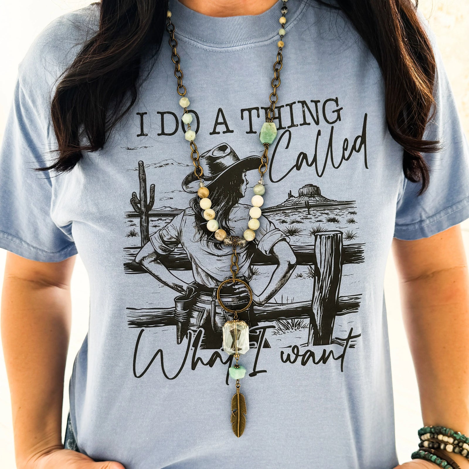 I Do a Thing Called What I Want Graphic Tee - Prim Boutique