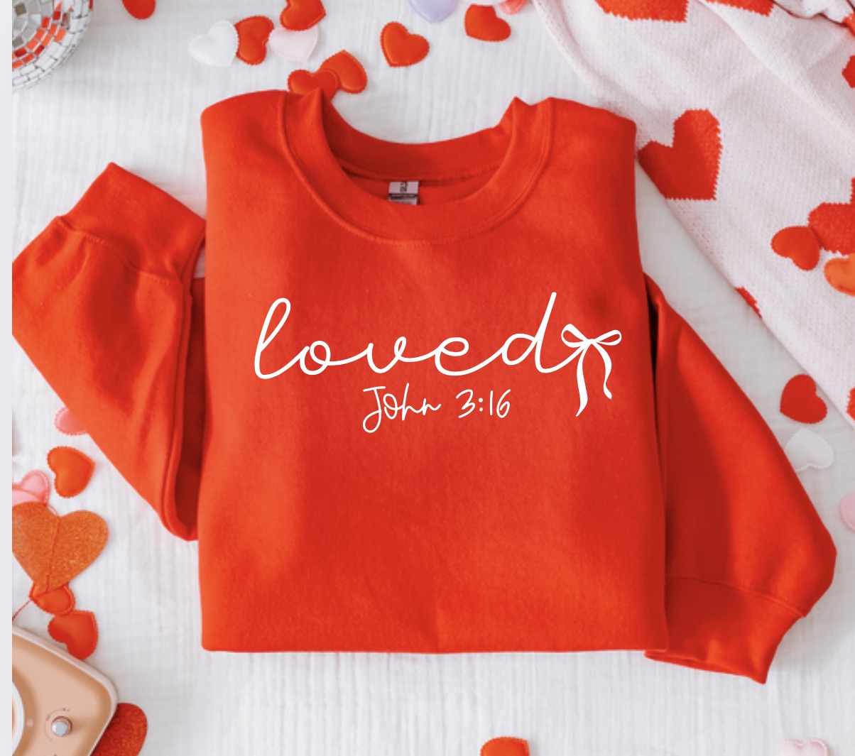 Loved John 3:16 Sweatshirt
