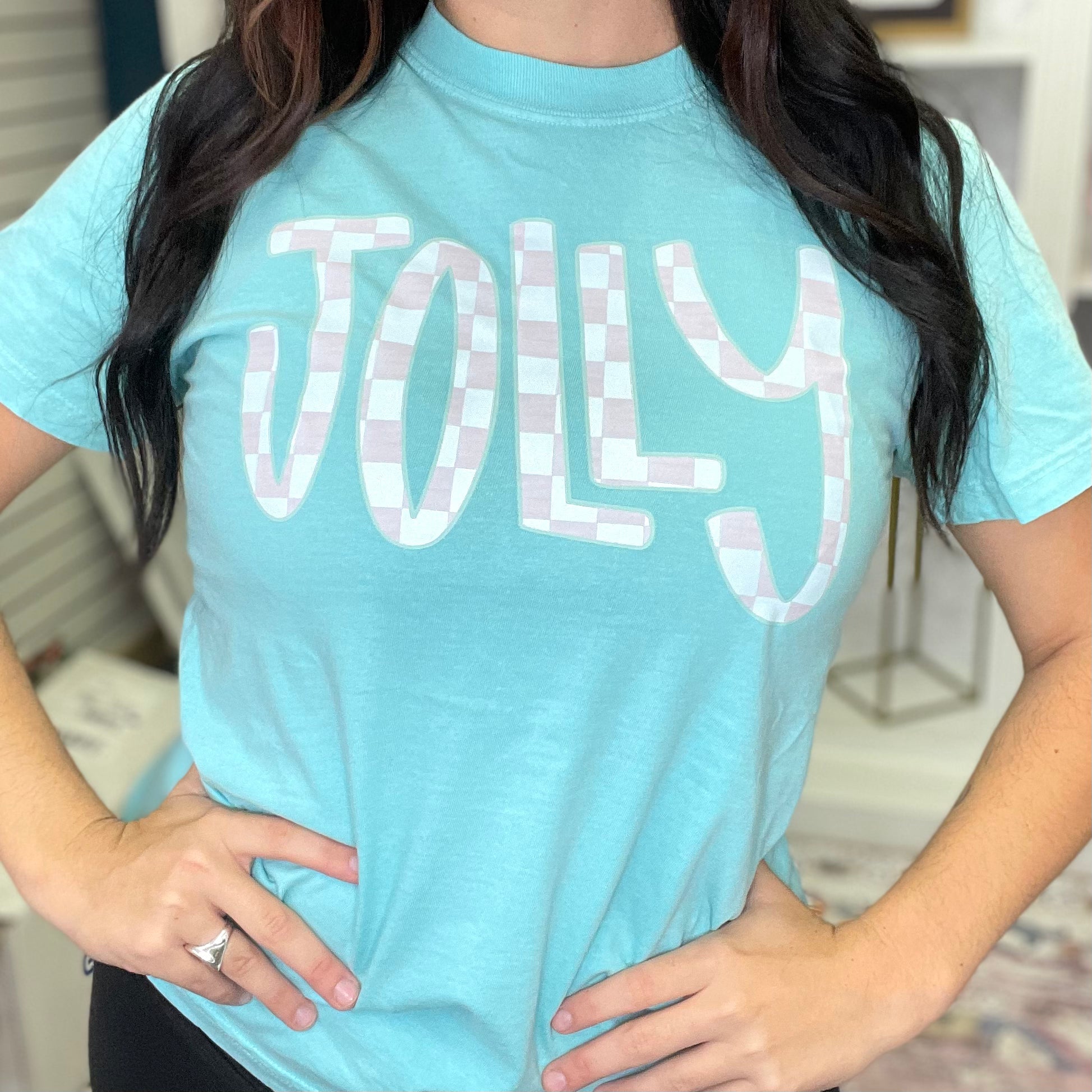 Jolly Checker Graphic Tee