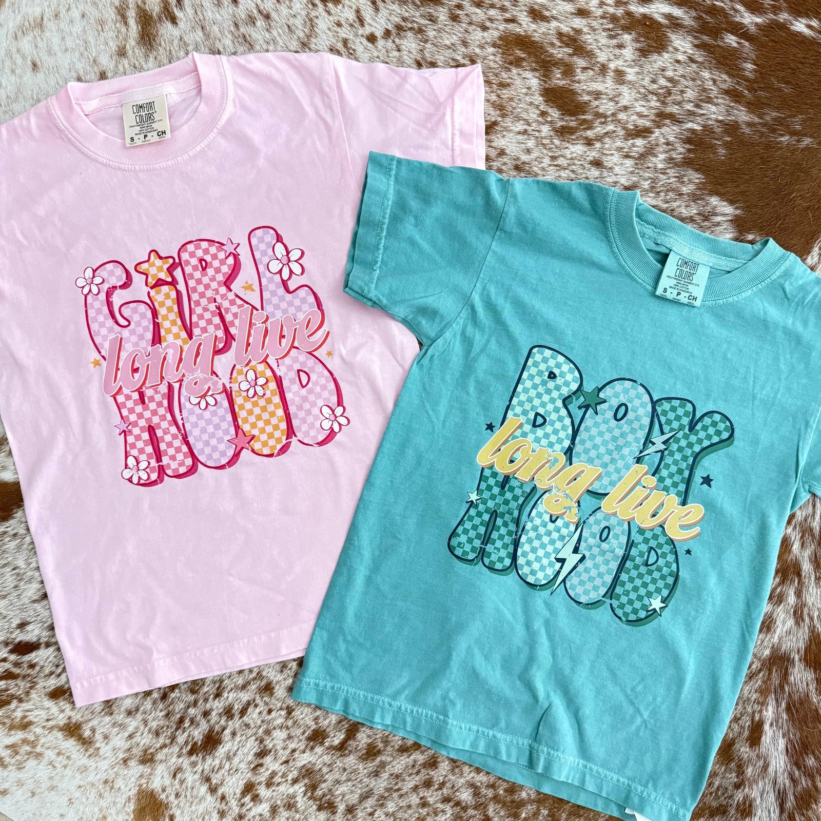 Long Live Boy & Girl Hood Graphic Tee - Prim Boutique