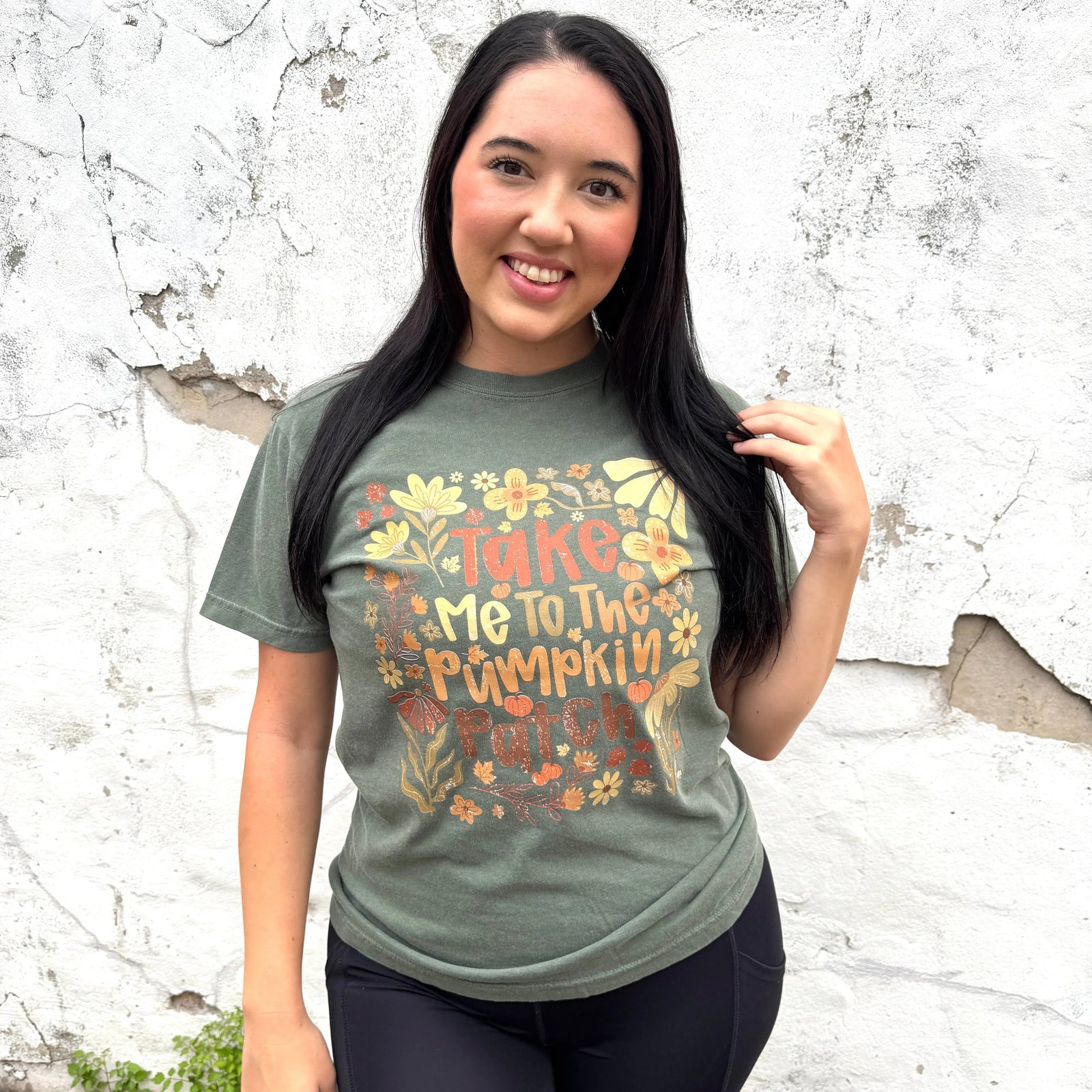 Take Me To The Pumpkin Patch Graphic Tee - Prim Boutique