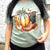 Pumpkin with Cowboy Boot Graphic Tee