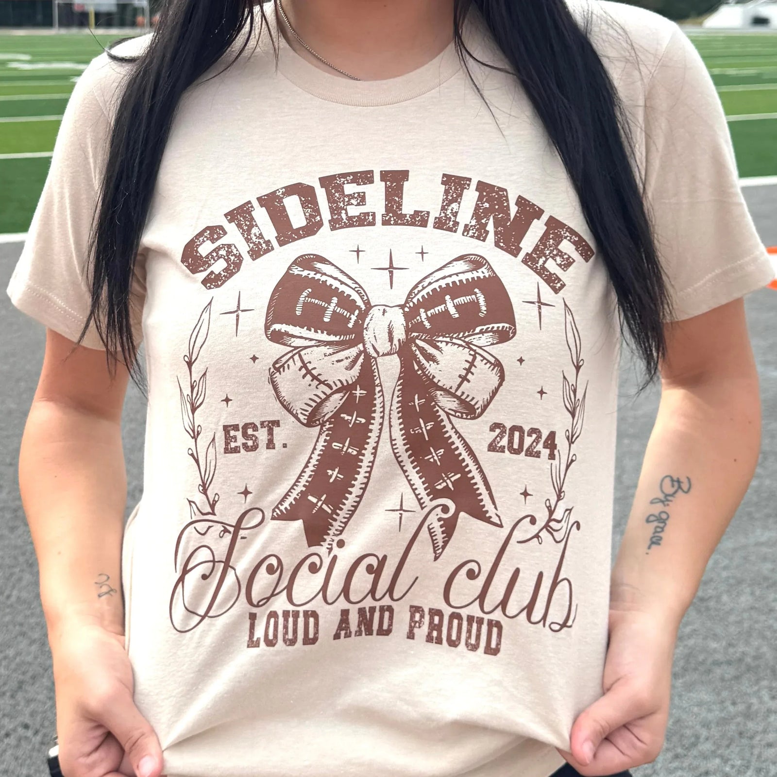 Sideline Social Club Graphic Tee - Prim Boutique