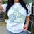 Floral Cheer Graphic Tee