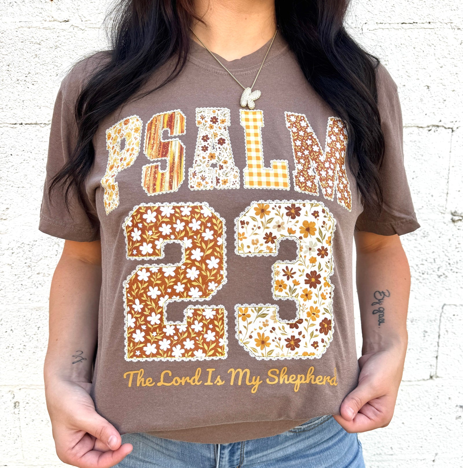 Floral Psalm: 23 Graphic Tee