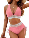 Sunquelle – Tummy Control Bikini Set with Vibrant Style