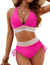 Sunquelle – Tummy Control Bikini Set with Vibrant Style