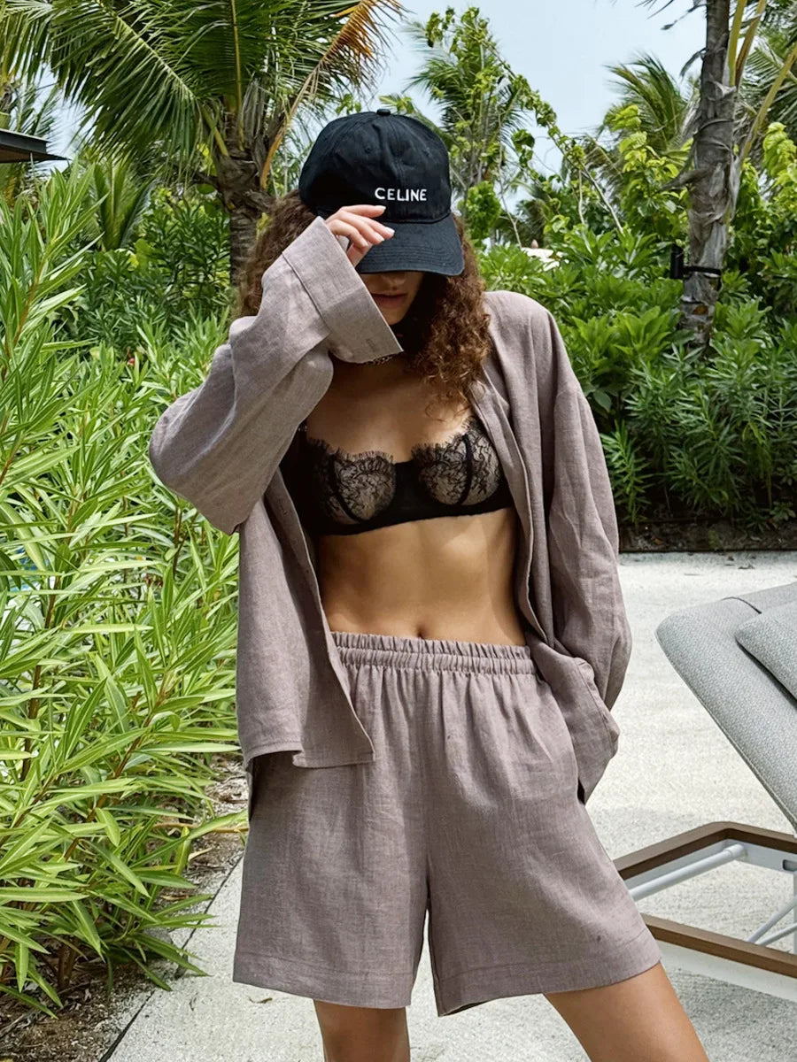 Bornladies Cotton Casual Pants