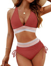 Sunquelle – Tummy Control Bikini Set with Vibrant Style
