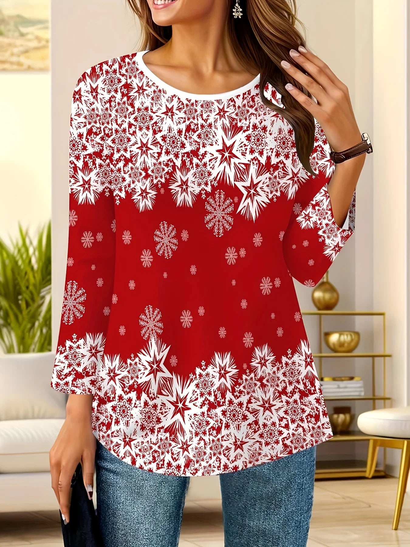 Christmas theme Snowflake 3D Print