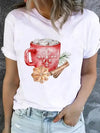 Wine Love Heart Trend Tee
