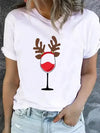 Wine Love Heart Trend Tee