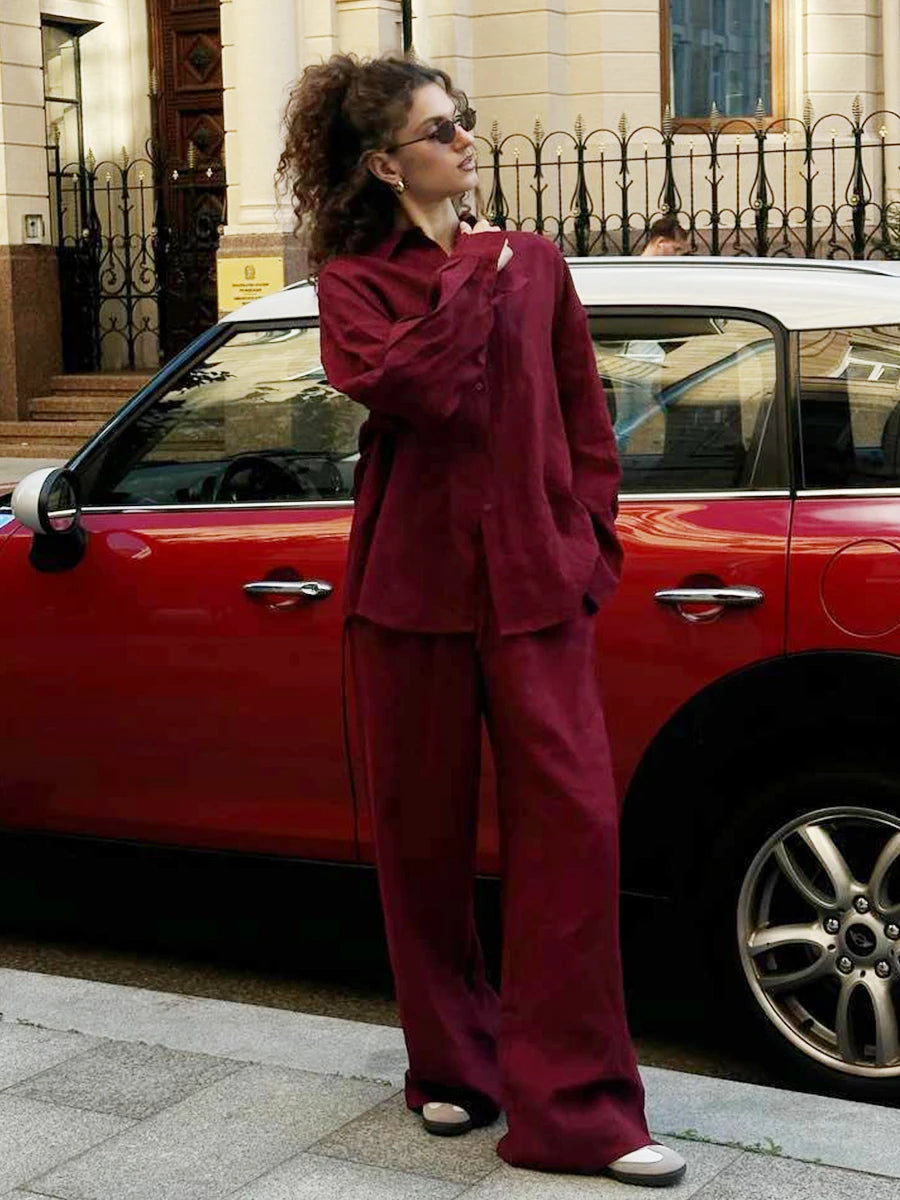 Bornladies Cotton Casual Pants