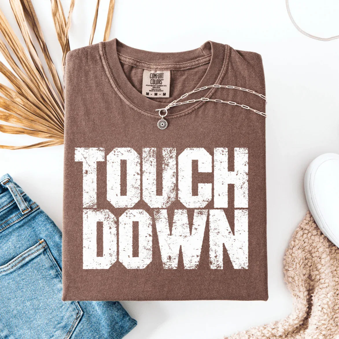 Touch Down Graphic Tee - Prim Boutique