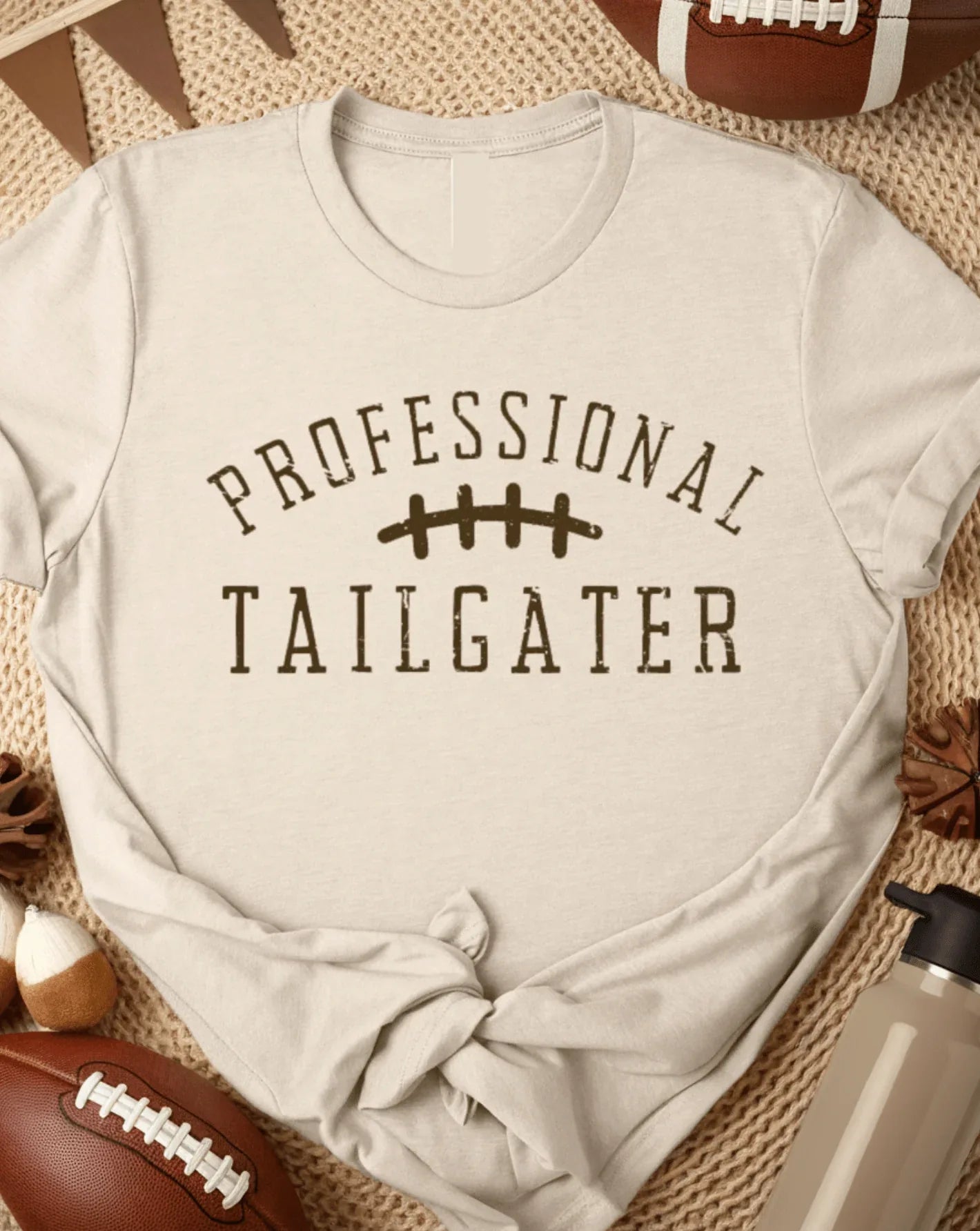 Professional Tailgater Stitch Graphic Tee $8 Deal - Prim Boutique