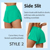 FlexSplash™ – High-Waist 2-in-1 Swim &amp; Active Shorts