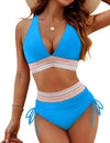 Sunquelle – Tummy Control Bikini Set with Vibrant Style