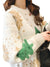 Thickened Color blocked Christmas Sweater