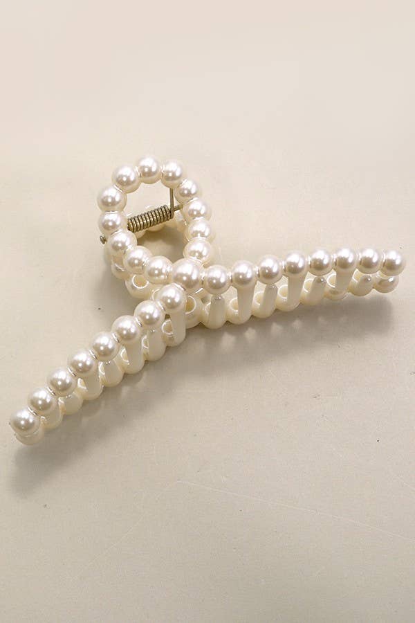 PEARL HAIR CLAW CLIP